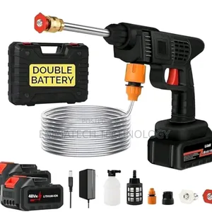 Double Battery Rechargeable Pressure Washer