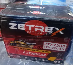 Zetrex Tubular Battery 220ah/12v