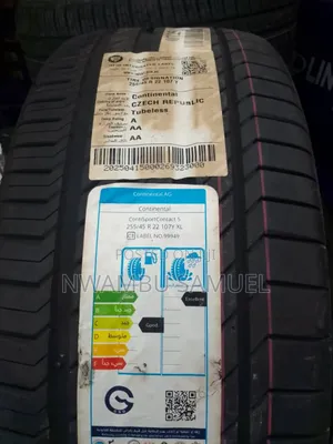 255/45r20 Continental Tyre