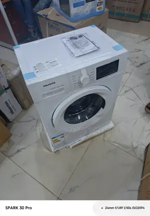 New Polystar Pv-Twf7.1gl 6kg Front Load Washing Machine