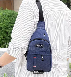 Oxford Crossbody Sling Chest Bag