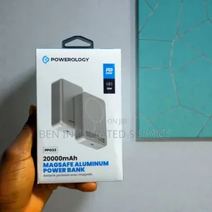 Powerology 20000 Mah 20w Pd & 15w Magsafe Powerbank