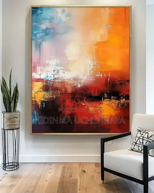 Abstract Canvas Oil Painting for Living Room