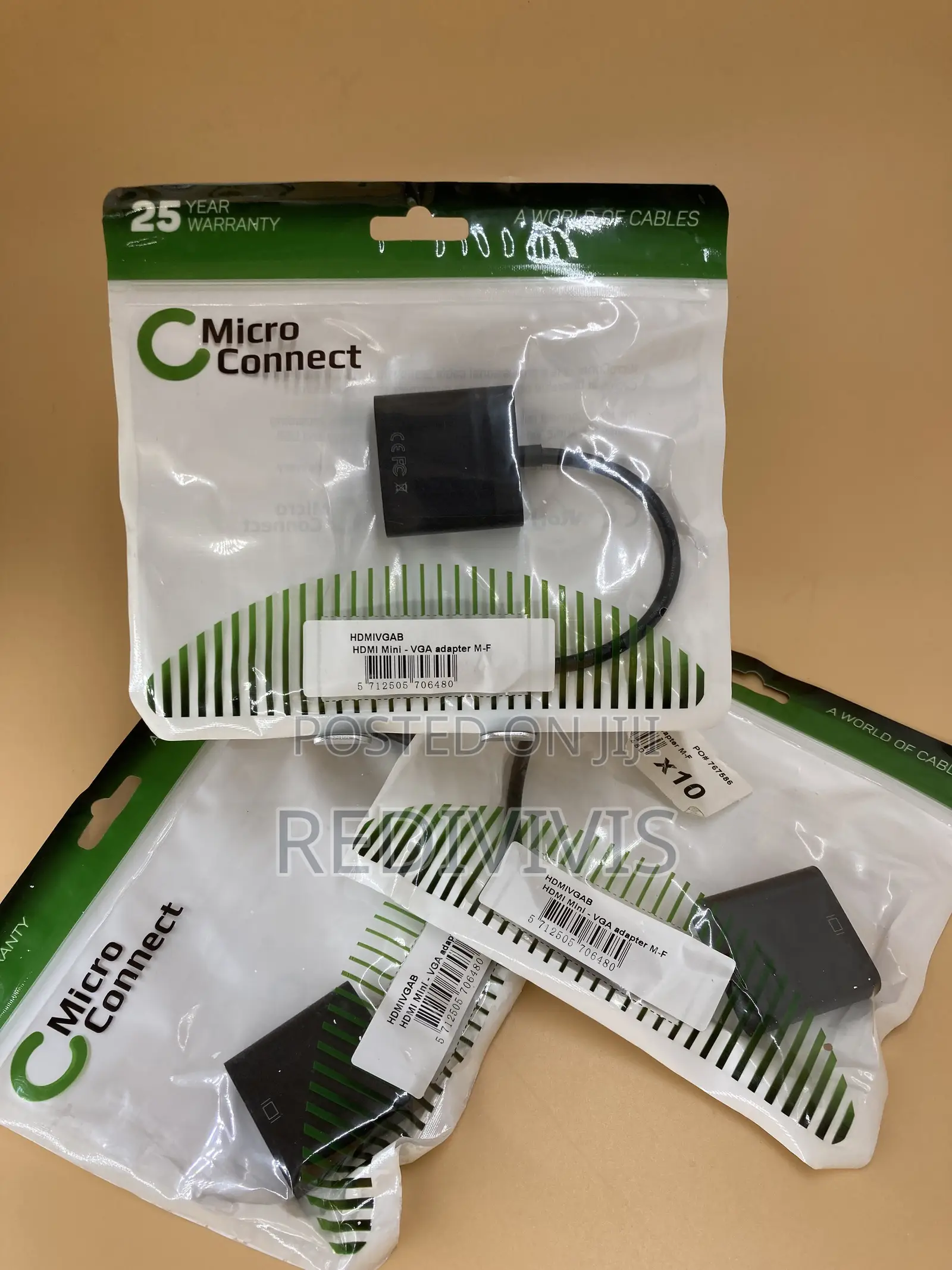 Micro Connect Hdmi Mini-Vga Adapter