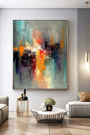 Abstract Texture Art Canvas Printing