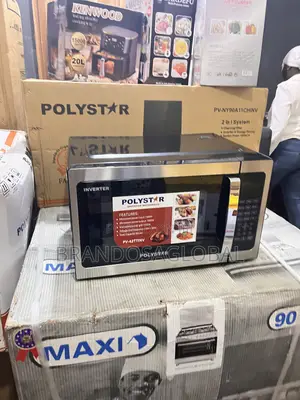 High-Capacity Polystar 42l Microwave With Grill Pv-42ttinv