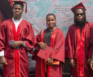 Rent a Wine and Red Graduation / Convocation Gown for Your Ceremony