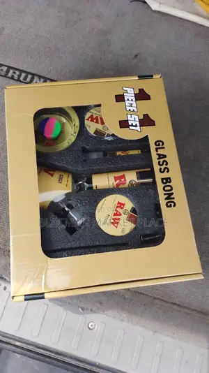 11pcs 8” Glass Bong Complete Set | Smoking Kit