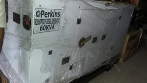 Perkins 60kva Soundproof Gen With a Year Warranty Safe Delivey