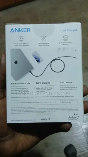140w Anker Usb -c To Usb-c Cable