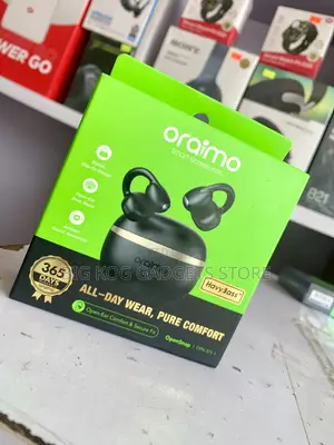 Oraimo Open Snap Clip on Wireless Earbuds