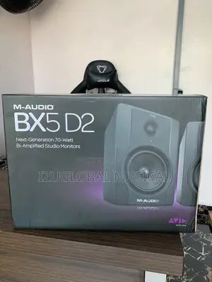 M-Audio Bx5 D3 5′′ 2-Way Powered Studio Monitor Speakers – (Pair)