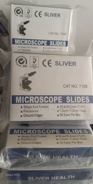 Microscope Slides - Frosted (50 Pieces Per Box)