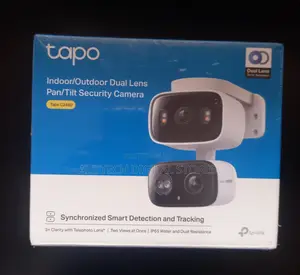 Tapo Indoor/Outdoor Dual Lens Pan/Tilt Security Camera C246d