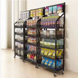 5 Tier Rack With Hooks (Snack Rack)