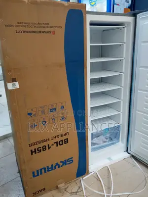 Skyrun 185l Upright Freezer – Large Capacity Storage