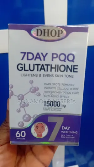 7 Days PQQ Glutathione 15000mg X 60 Capsules
