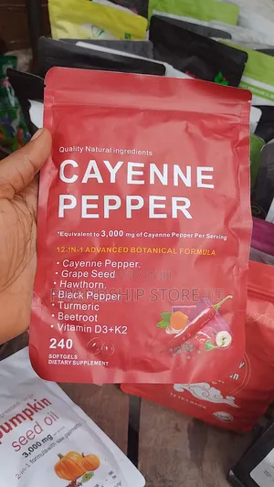 Cayenne Pepper 3,000 Mg
