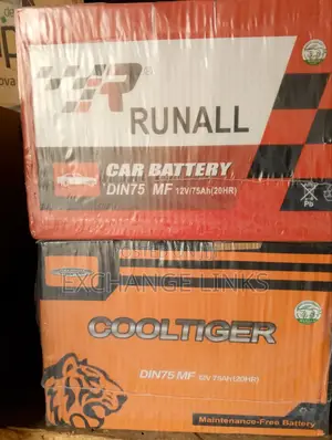Korea 75ah Korea Car Battery With One Year Warranty
