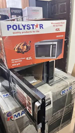Smart-Design Polystar 42l Microwave With Grill Pv-42ttinv