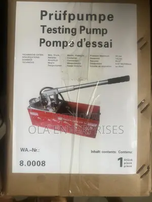 Hand Test Pump