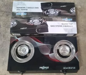 Maximus Double Face Glass Table Top Gas Cooker