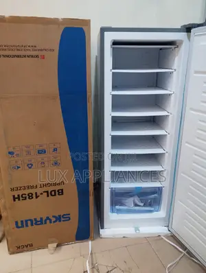 Skyrun 185l Upright Freezer – Sleek Finish