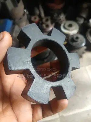 6-Point Rubber Spider Coupling Insert - Heavy Duty 6-Jaw Flexible Star