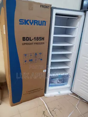 Skyrun 185l Upright Freezer – Strong Cooling Power