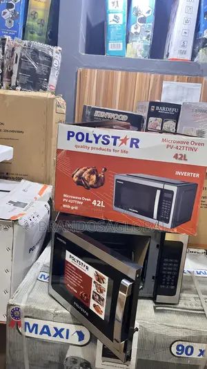 . Smooth-Operation Polystar 42l Microwave With Grill Pv-42ttinv