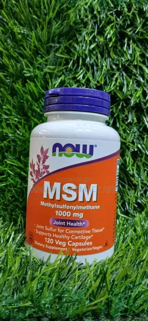 Now Foods M.S.M ( Methylsulfonylmethane)1000mg-120veg Capsules