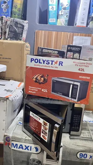 Quality-Built Polystar 42l Microwave Oven Pv-42ttinv