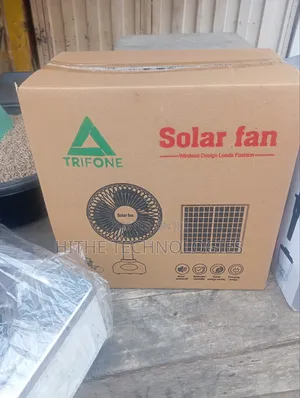 Trifone Solar Table Fan