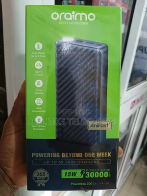 New Oraimo 30,000mah Power Bank