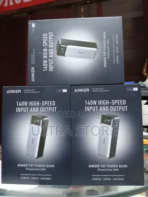 Anker 737 Ganprime 24000 Power Bank Pd 140w - Black