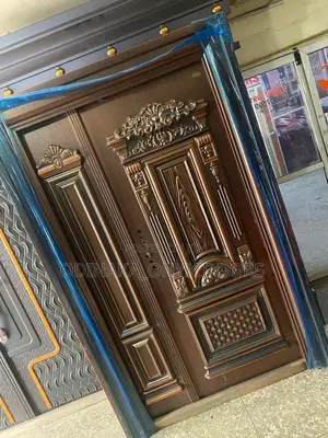 8ft by 4ft German Copper Door (Golden Brown Royal Design)