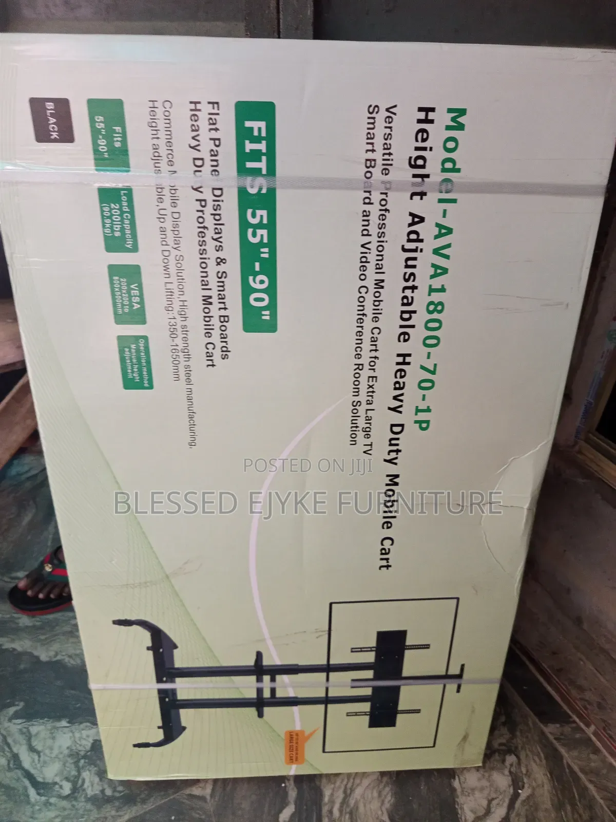 Trolley Television Stand