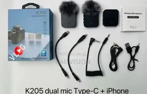Wireless Microphone You Can Connect It With Camera Video. No Problem.