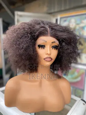 Full Afro Wig With a Closure