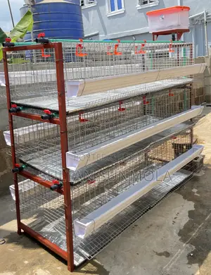 96 Birds Poultry Cage