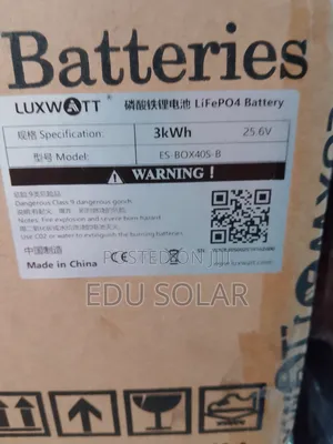 Solar Lithium Battery  3khw