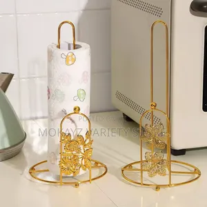 Creative Metal Gold Tissue Paper Holder / Rack /Gift Item /Souvenir