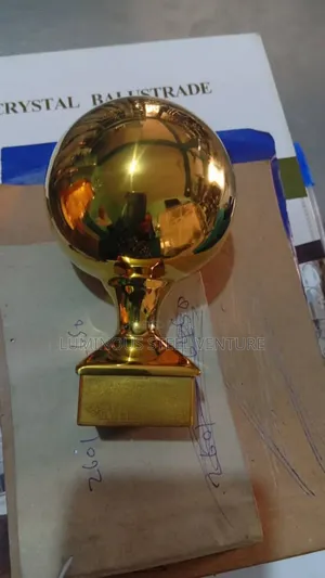 63mm Gold Top Ball for Square Pipe Is Original Gold