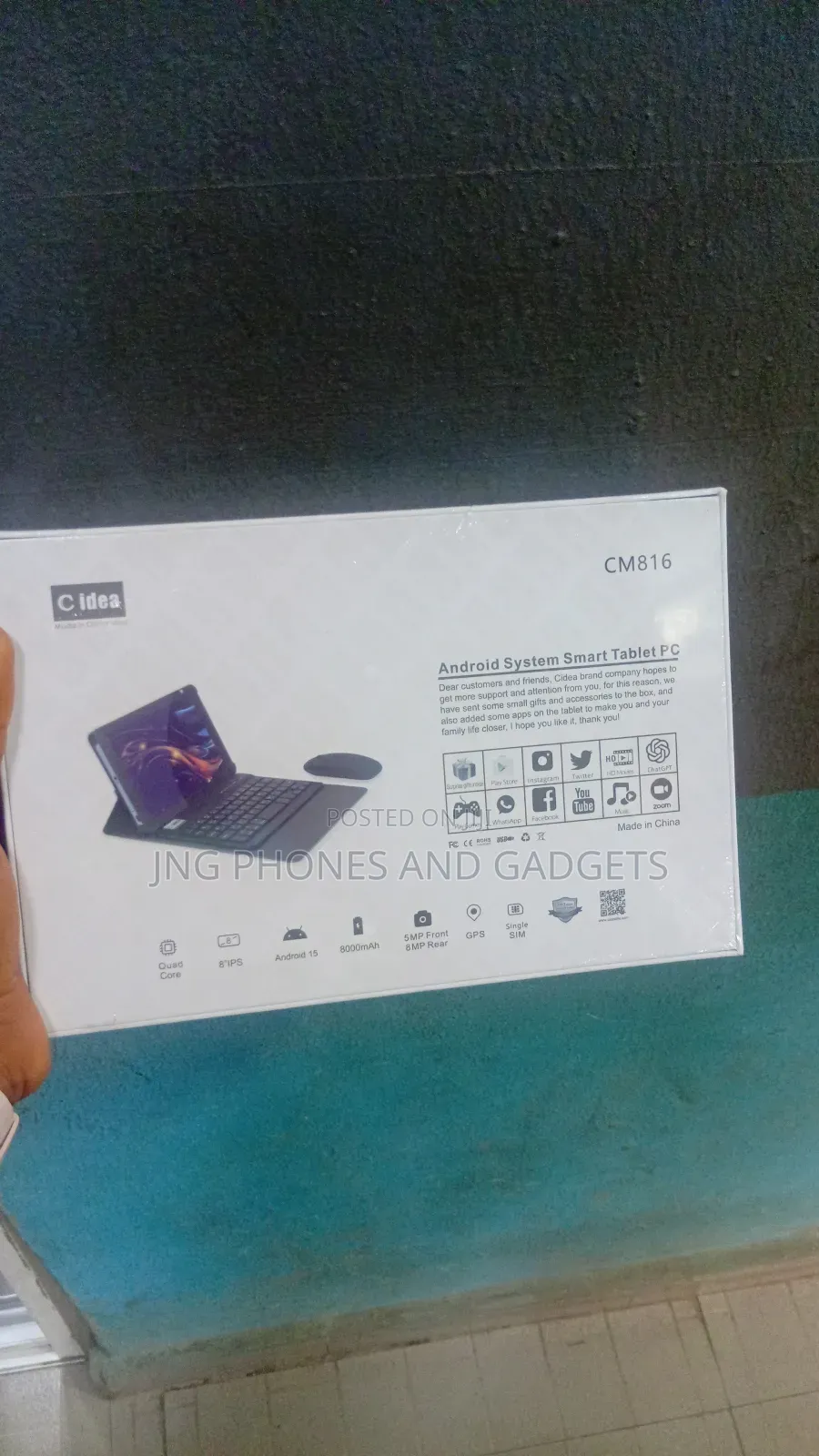 New C idea CM8300 Plus 1 TB Black