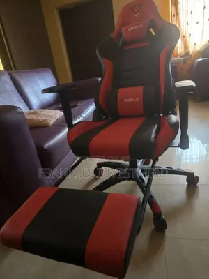 Gaming Swivel Chair- Red and Back