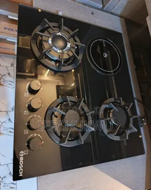 Original Bosch 60x60cm Built-in Luxury 3+1 Gas Electric Cooker Hob