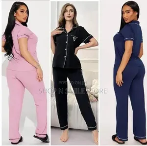 Women Cotton 2 Piece Pyjamas Set