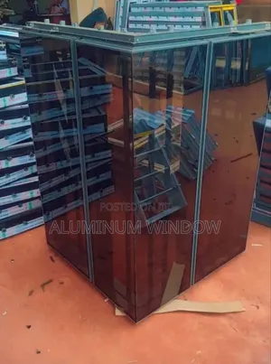 Frameless Structural Window With Pipe and Net