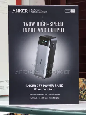 Anker 737 Power Bank (Powercore ) 24,000 Mah