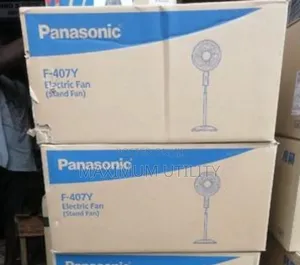 Original Panasonic 16-Inch Standing Fan, Model F-407y.